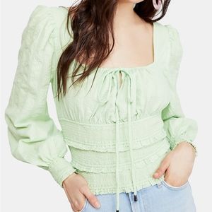 Free People Lolita Cotton Top